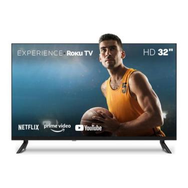 Imagem de Smart Tv Hd 32 Polegadas Dled Wi-fi Multi Roku Express Netflix Youtube