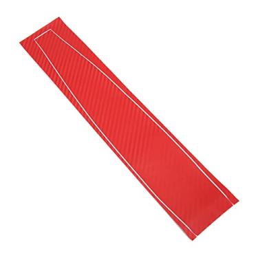 Imagem de POENVFPO Filme de Tira de Proteção do Console de Proteção de Jogo de para o Host da Edição Digital, Fácil de Limpar Material de PVC, Simples de Instalar (Vermelho)