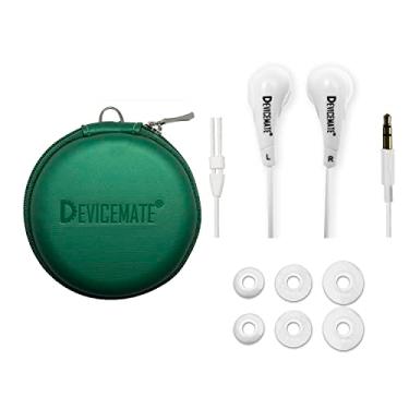 Imagem de Fones de ouvido intra-auriculares duráveis com fio para fones de ouvido - Melhores fones de ouvido para celular, smartphone, tablet, MP4, CD, DVD, notebook, notebook. Capa para fone de ouvido. Dispositivo SD 255, Forest Green