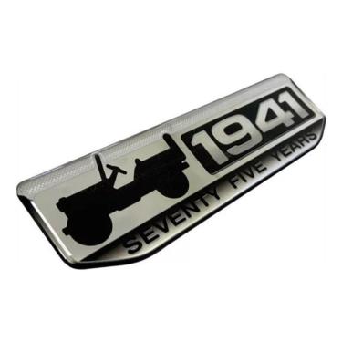 Imagem de Adesivo 3D Jeep Renegade Wrangler Compass 1941 75 Anos Res11