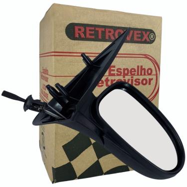 Imagem de Retrovisor Esquerdo Com Controle Gol 4 Portas 1995 A 1999 - Retrovex 1115