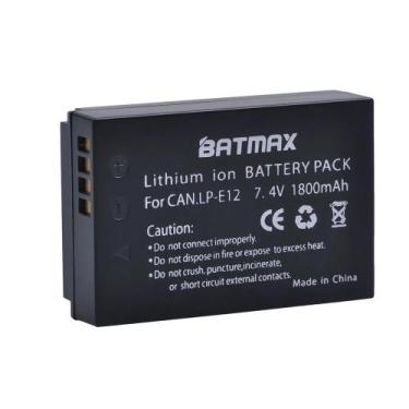 Imagem de Bateria Batmax LP-E12 Recarregável Para Canon