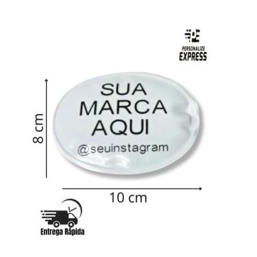 Imagem de Bolsa de gelo em gel, 30 unidades 10x8 oval gelo em gel, cores variada