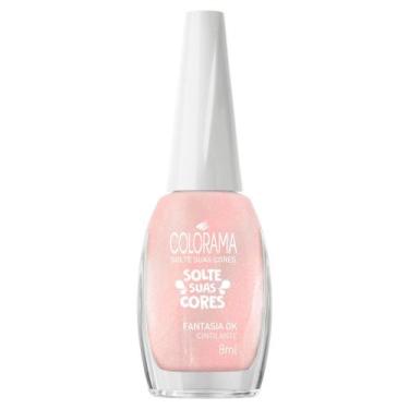Imagem de Esmalte Colorama Solte Suas Cores Cor Fantasia Ok Cintilante 8ml