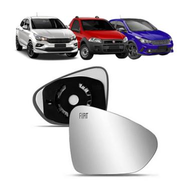 Imagem de Lente Vidro Retrovisor Argo Cronos Strada 17/.. Passageiro