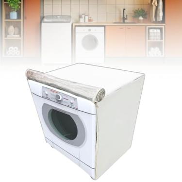 Imagem de CAPA PARA SECADORA BRASTEMP 10KG ACTIVE PISO TRANSPARENTE (BRANCO)