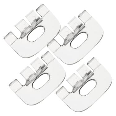 Imagem de 4 peças de alças de elevação de sombra compatíveis com graber, mini persianas sem fio Bali, persianas celulares feitas após 2015, puxadores de substituição para persianas de 1,9 cm plissadas de favo