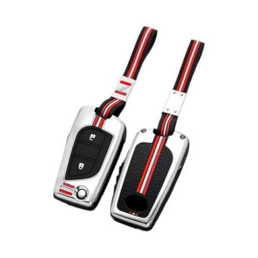 Imagem de Capa De Chave De Carro Em Liga De Zinco Para Toyota Auris Corolla Aven