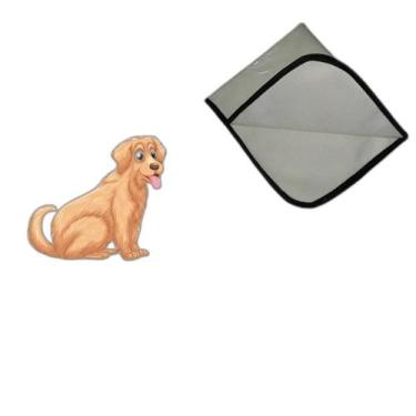 Imagem de 10 Tapete Higiênico Lavável Cachorro Pequeno, Tam 50 X 60 Cm - Shelby 