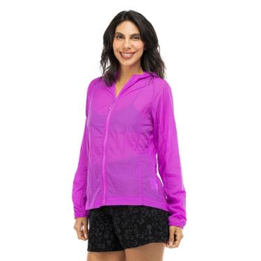 Imagem de Jaqueta Corta-Vento Feminina Oxer com Capuz Run Ultraleve Packable
