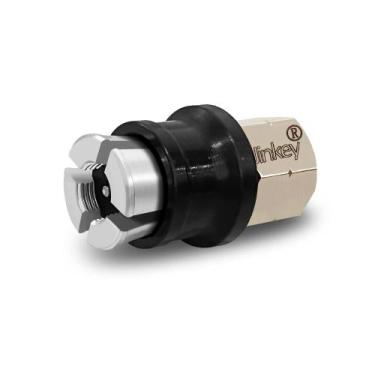 Imagem de Lock On Air Chuck JINKEY para válvula Schrader 1/4 FNPT