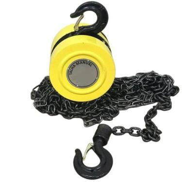 Imagem de Talha Manual 3 Toneladas Elevação de 3 Metros IMPORTWAY