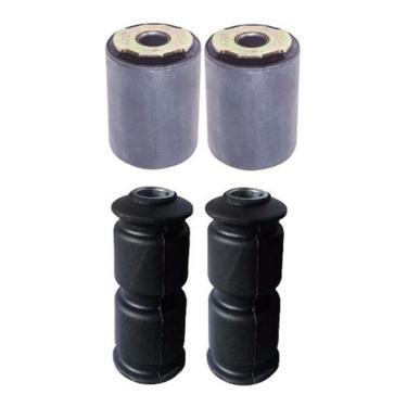 Imagem de Kit 4 Buchas Do Feixe De Molas Traseiro Fiat Doblo 2003-2008