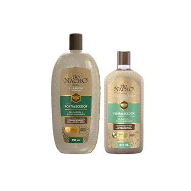 Imagem de Kit Tio Nacho Shampoo Antiqueda 950 ML+ Condicionador Fortalecedor 415ML