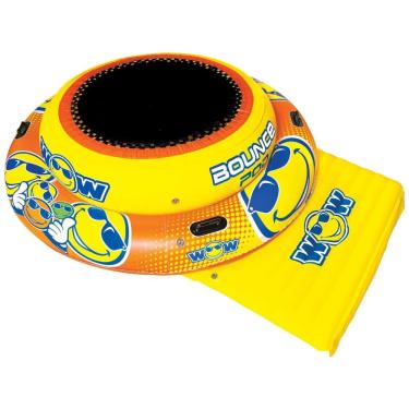 Imagem de World Boia Rebocável Aquática para 2 Pessoas, Amarela, WOW SPORTS, Amarelo