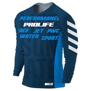 Imagem de Camisa UV Masculina Life 2025 - Prolife, Skyline, M