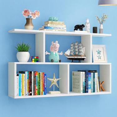 Imagem de Prateleira Nicho Mdf Grande 65x90x20cm Decoração Moderna Parede Sala/Q