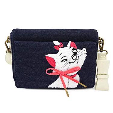 Imagem de Loungefly x Bolsa tiracolo Disney The Aristocats Marie Denim, Blue Multi, One Size