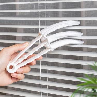 Imagem de 1 espanador de saída de ar: limpador automotivo AC, escova e coletor de poeira, ideal para teclado, janelas, persianas e muito mais