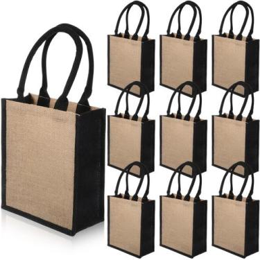Imagem de Sacolas de serapilheira Saintrygo, 10 unidades reutilizáveis, 28x24x10