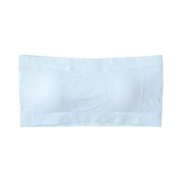 Imagem de Sutiã Bandeau Sem Alças E Sem Costura M-XL, Top Cropped Sem Arame Com 