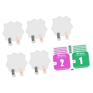 Imagem de Ysyqkn Kit com 5 Protetores de Tela em TPU E Lenços Umedecidos/Secos para Limpeza, Proteção Contra Arranhões E Impactos, Acessórios Profissionais, Finos E Re, Película Anti-riscos