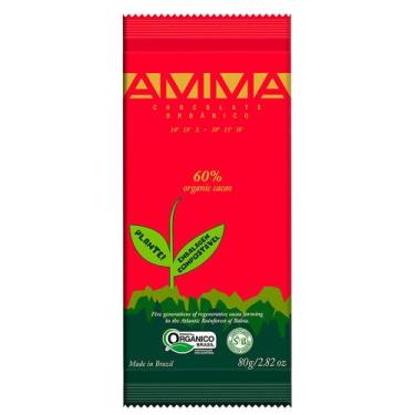 Imagem de Chocolate Orgânico 60% Cacau Amma 80g