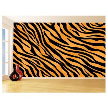 Imagem de Papel De Parede 3D Textura Estampa Animal Tigre 3,5M Txt209 - Você Dec