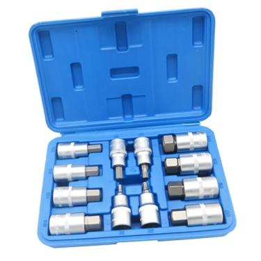 Imagem de Generic Jogo de 12 Bits Sextavados, Prático E Portátil, com Estojo de Armazenamento.