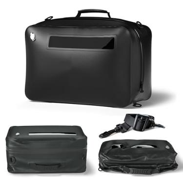 Imagem de Bolsa de viagem reutilizável de compressão a vácuo, adequada para malas e mochilas. Tecido de filme TPU resistente com material de 50 fios. Pacote de vácuo que economiza espaço. (1 peça + sem bomba +