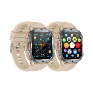 Imagem de Relógio Inteligente Militar Masculino À Prova d'Água 2025, Monitor De 