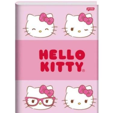 Imagem de Caderno brochura 14 80fls hello kitty jandaia 7516424, 3