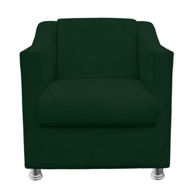 Imagem de Poltrona Gabi para Sala e Quarto Suede - LH Decor - Los Hermanos Decor