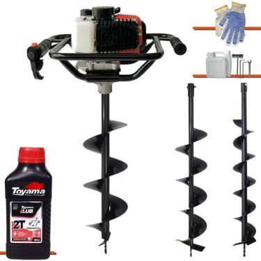 Imagem de Trado Motorizado Vant Vps52 + 3 Brocas + óleo Toyama 2t