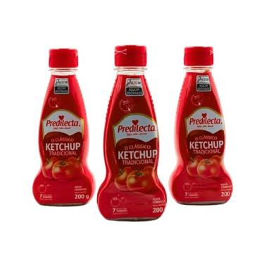 Imagem de KETCHUP BISNAGA 200G PREDILECTA - KIT 3 UN