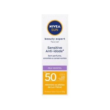 Imagem de Protetor Solar Beauty Expert Sensitive Fps50 Nivea 50G, 1, 50g