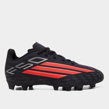 Imagem de Chuteira Campo Infantil Adidas F50 Club, Chumbo, 35
