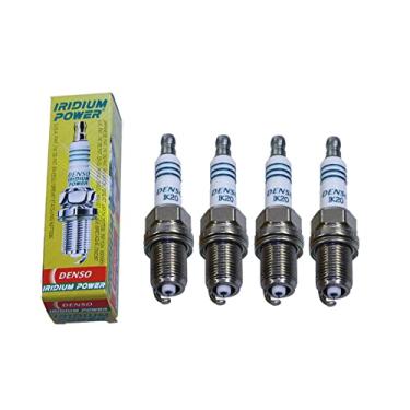 Imagem de 4 novas velas de ignição DENSO Iridium IK20 # 5304