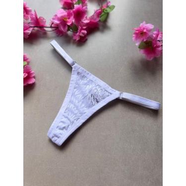 Imagem de Calcinha Fio Dental com Regulagem Lateral - Anadeyse, Único regulável,