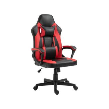 Imagem de Cadeira Gamer Otello Preto e Vermelho, Preto e Vermelho