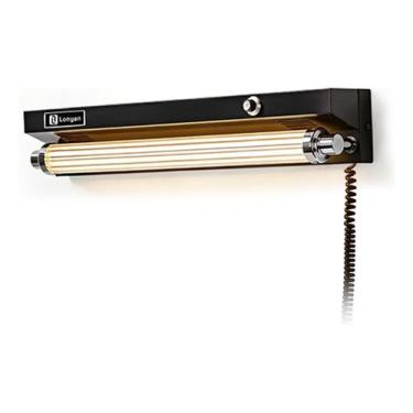 Imagem de Luminária Parede Com Fio Vintage Bivolt 18W Led E27 Ajustável Metal Pa