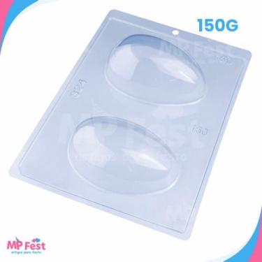 Imagem de Forma Ovo de Páscoa com Silicone VÁRIOS TAMANHOS - Suporte e Molde Ovo