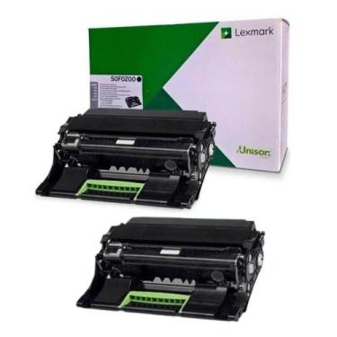 Imagem de Kit 02 Fotocondutor Lexmark Original 500z 50f0z00 Ms417 Ms517 Ms317