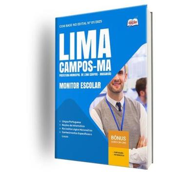 Imagem de Apostila Prefeitura de Lima Campos-MA - Monitor Escolar - Apostilas Op