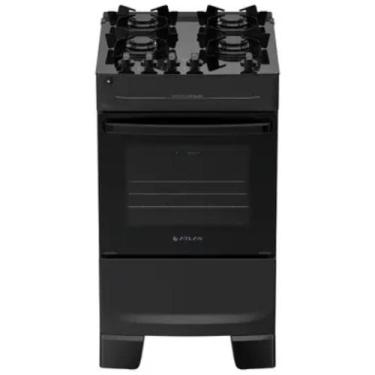 Imagem de Fogão Mônaco Top Glass 4 Bocas Automático Mesa de Vidro Forno Atlas, P