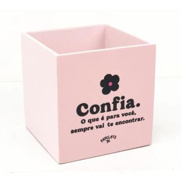 Imagem de Porta Lapis Simples Confia Simples - Papelote