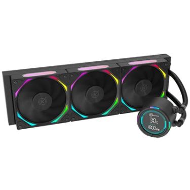 Imagem de Water Cooler Kalkan Delta V2 360mm ARGB Amd/intel Com Display Preto Klk00067