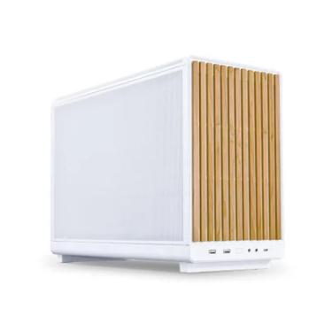 Imagem de Gabinete Lian Li A3 Micro Atx Wood Edition Branco