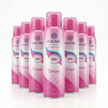 Imagem de Kit com 6un Desodorante Antitranspirante Isacare Verbena 150ml