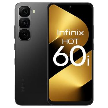 Imagem de Smartphone Infinix HOT 60i, 256GB, 4GB RAM Expansível, Câmera 50MP Fro